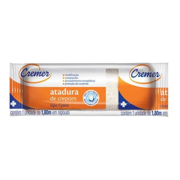 Atadura de Crepom 13 fios Cremer 10cm x 1,8M