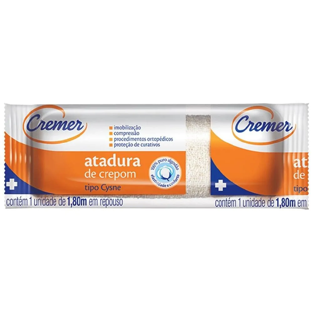 Atadura de Crepom 18 fios Cremer 20cm x 1,8M