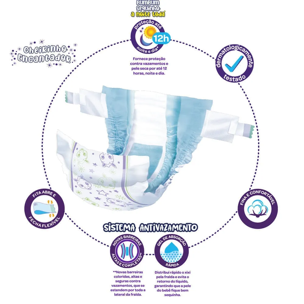 Fralda Cremer Magic Care Hiper G c/60 Unidades