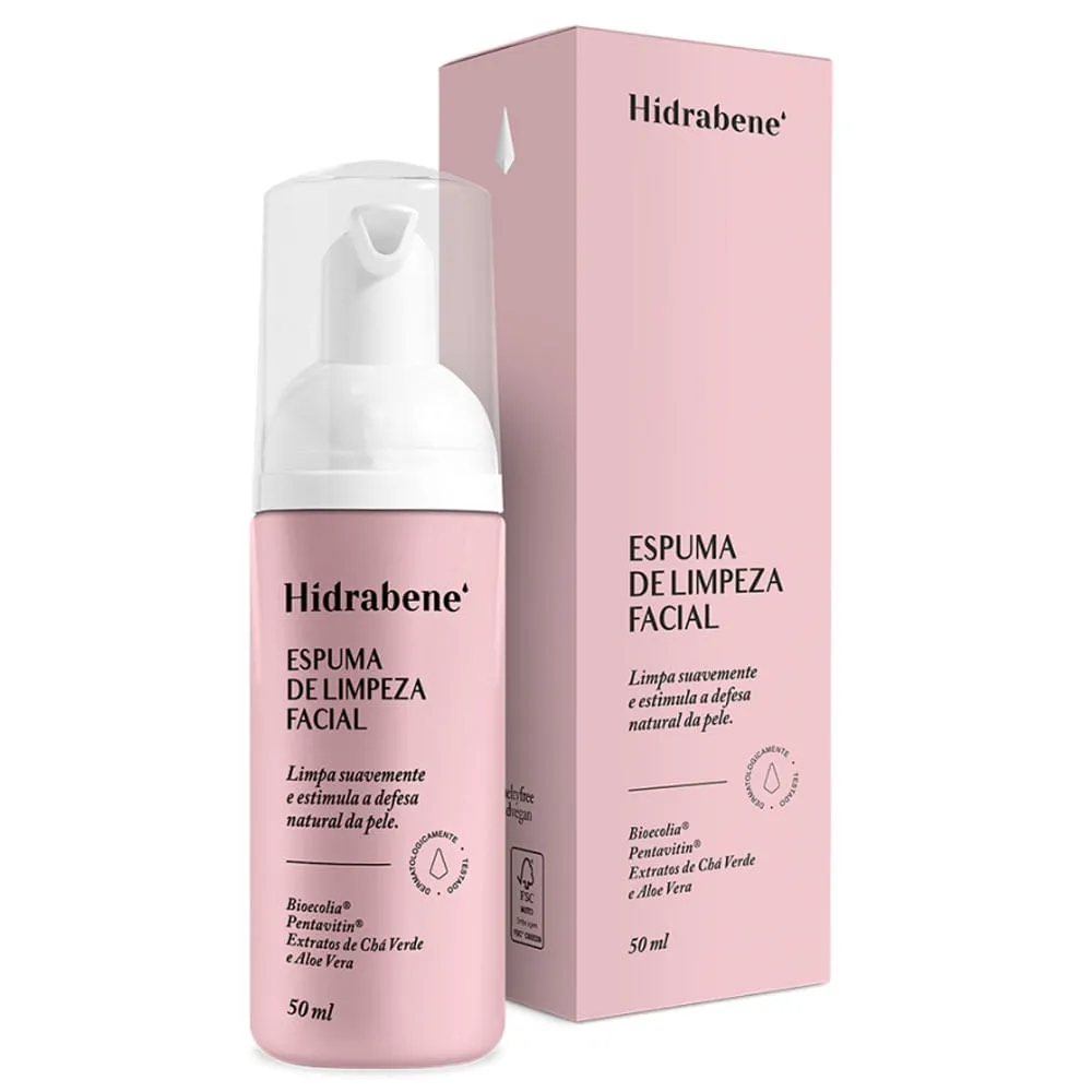 Hidrabene Espuma de Limpeza Facial 50ml