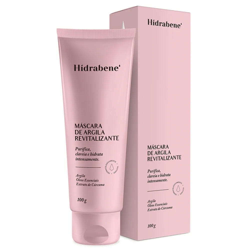 Hidrabene Máscara Facial de Argila Revitalizante 100g