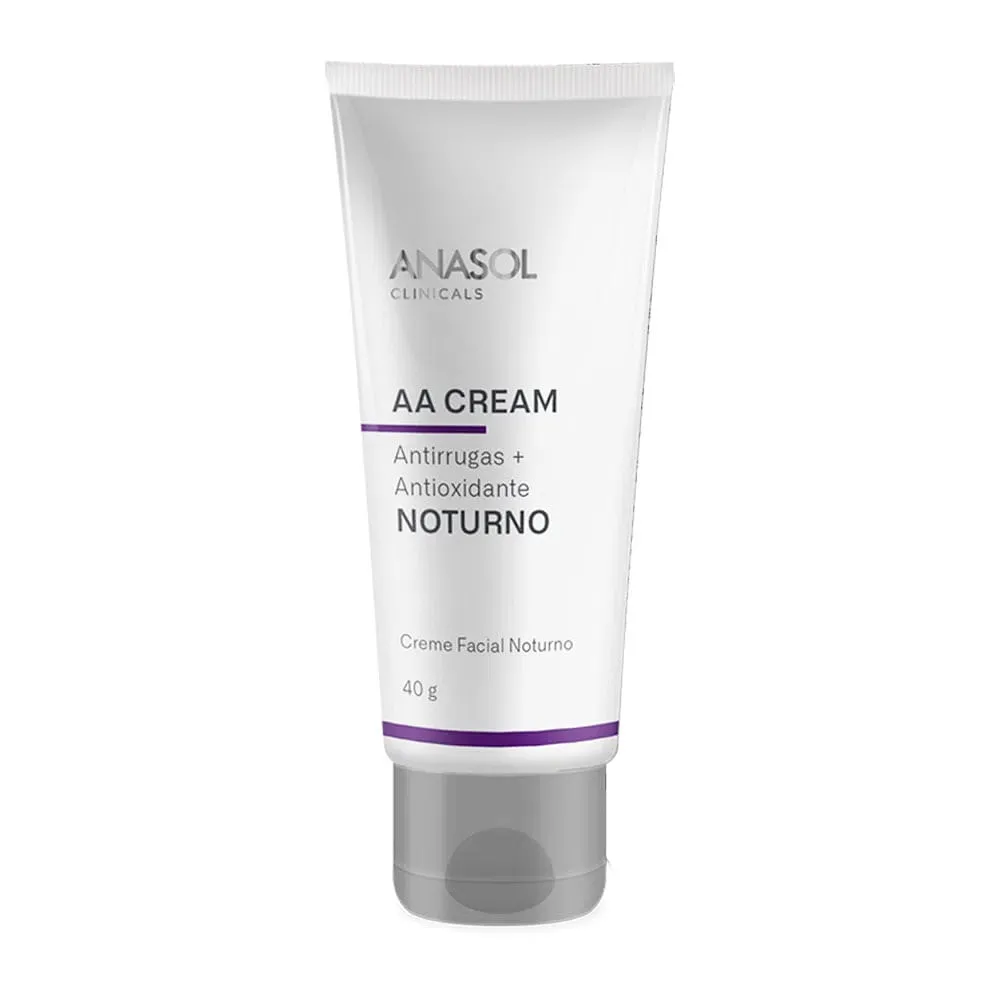 Anasol Clinicals AA Creme Antirrugas Facial Noturno 40g