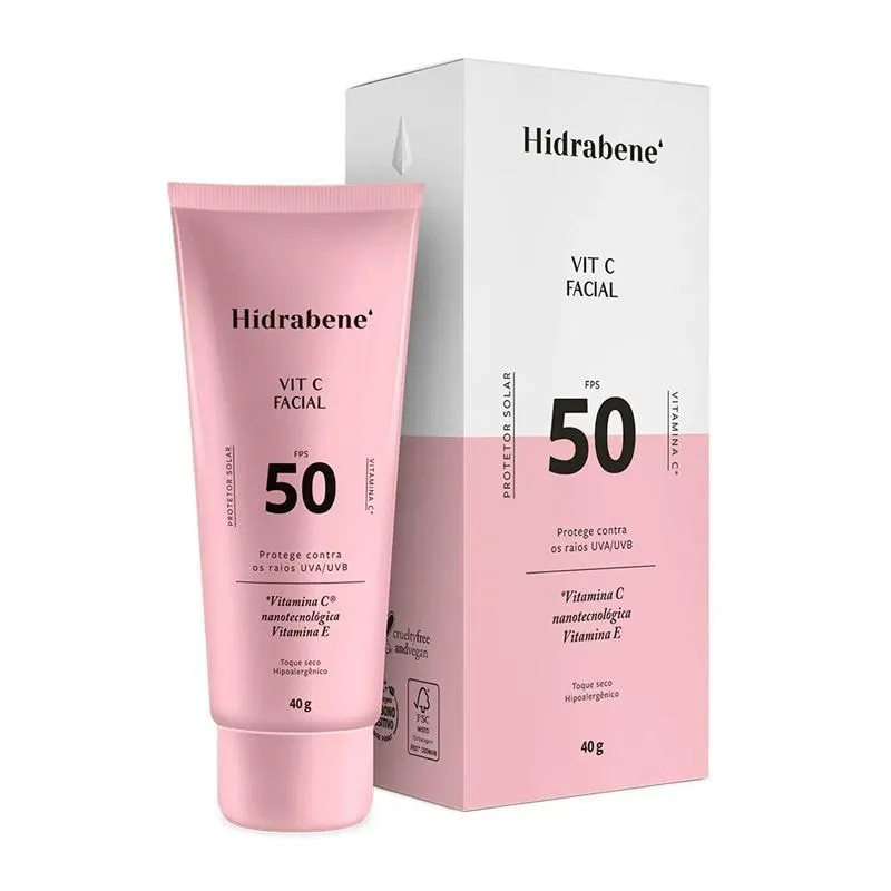 Hidrabene Vit C Facial FPS 50 40g