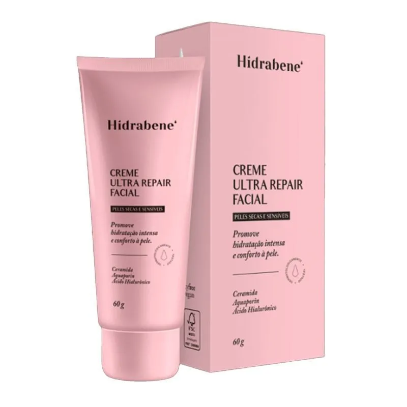 Hidrabene Creme Ultra Reparador Facial 60g