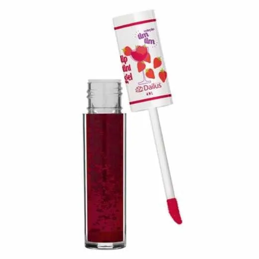 Lip Tint Dailus Tim Tim Margarita De Morango 4ml