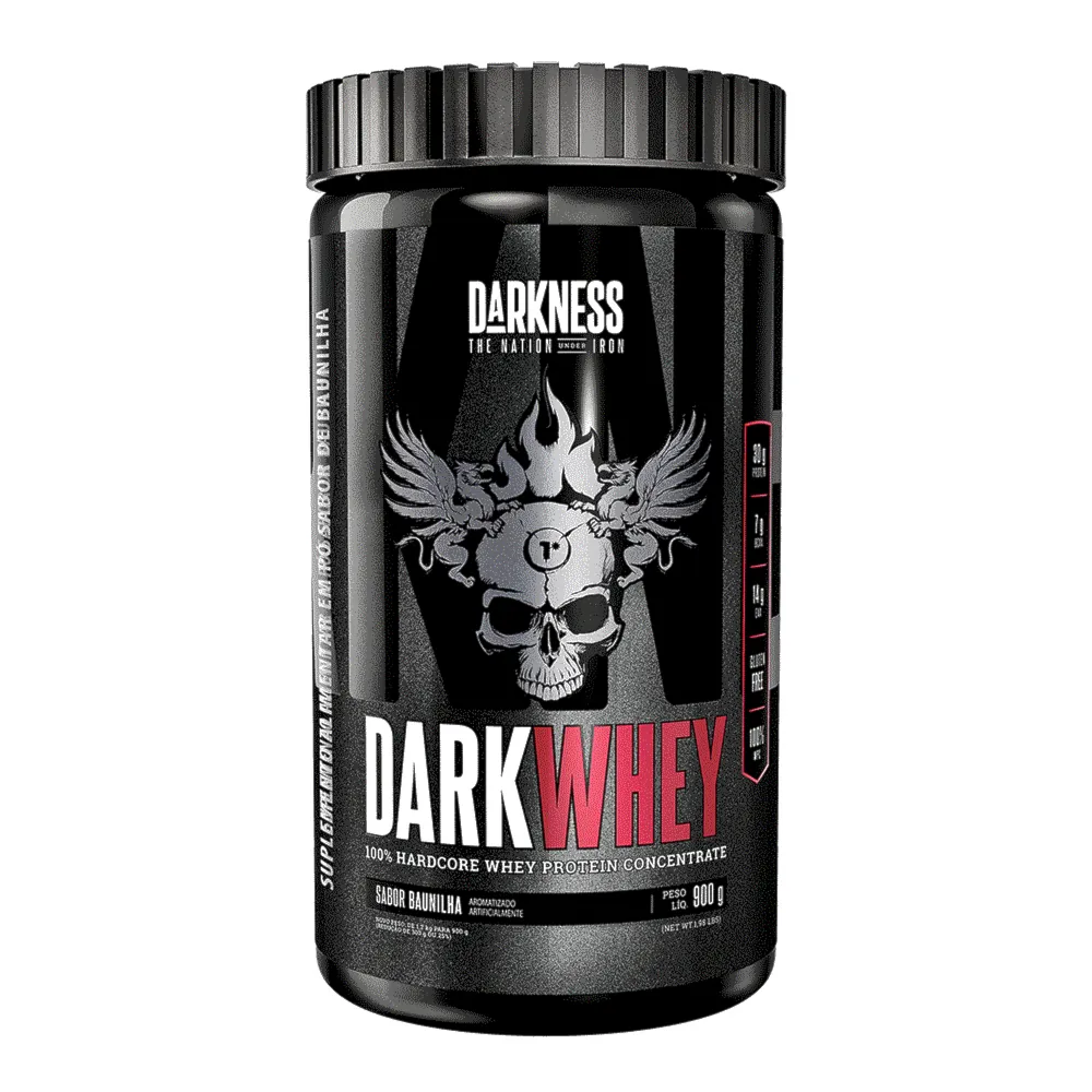 Dark Whey Sabor Baunilha Darkness 900g