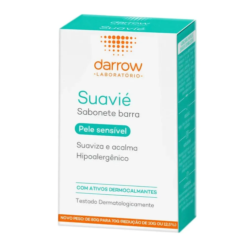 Sabonete Barra Suavié Darrow para Pele Sensível 70g