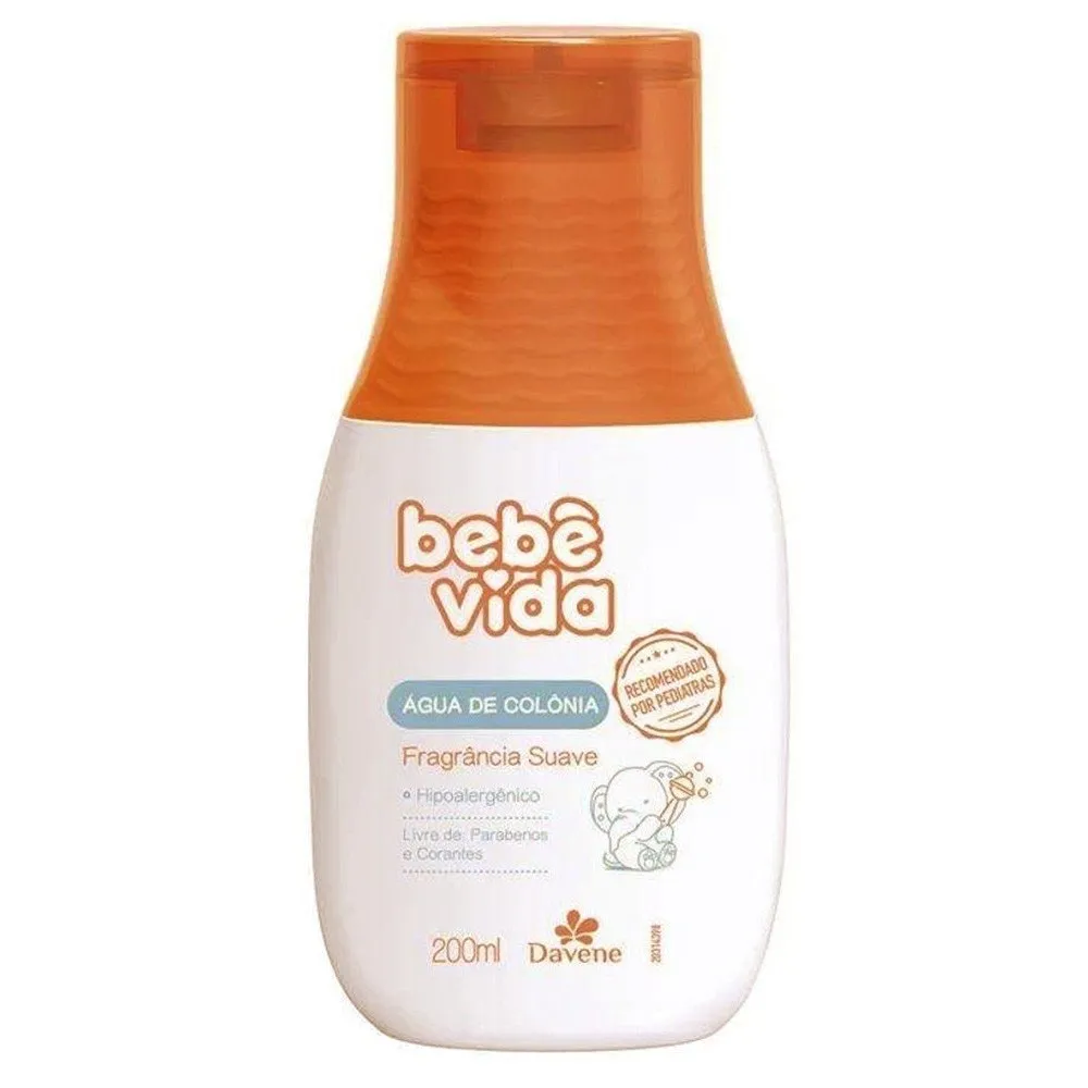 Água de Colônia Bebê Vida Suave 200ml