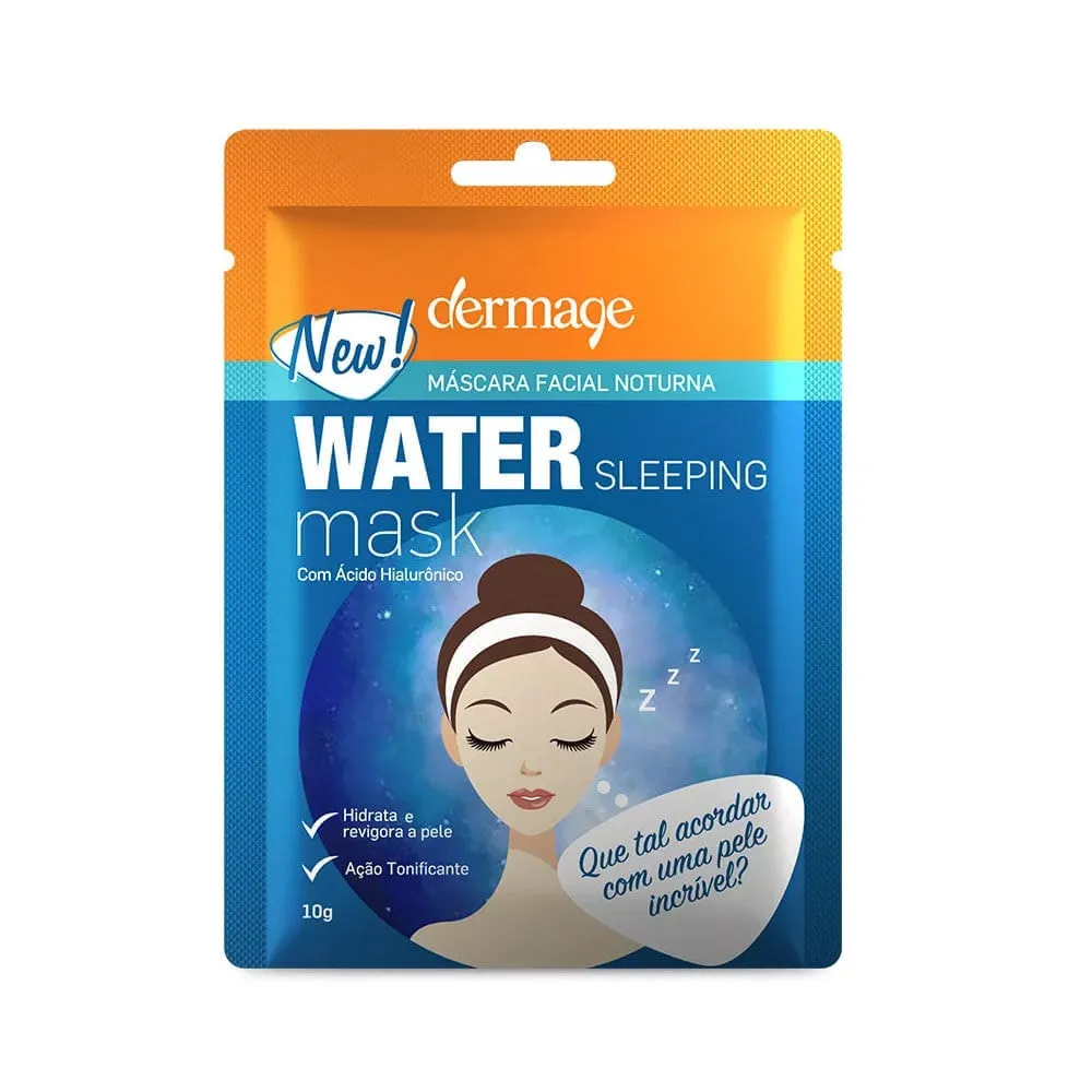 Máscara Facial Noturna Water Sleeping Mask Dermage 10g