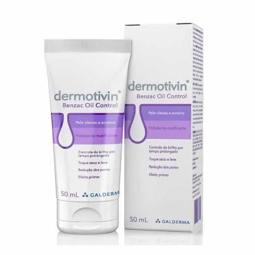 Hidratante Matificante Dermotivin Benzac Oil Control 50ml