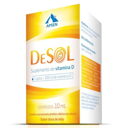 Desol Gotas Sabor Doce de Leite 10ml