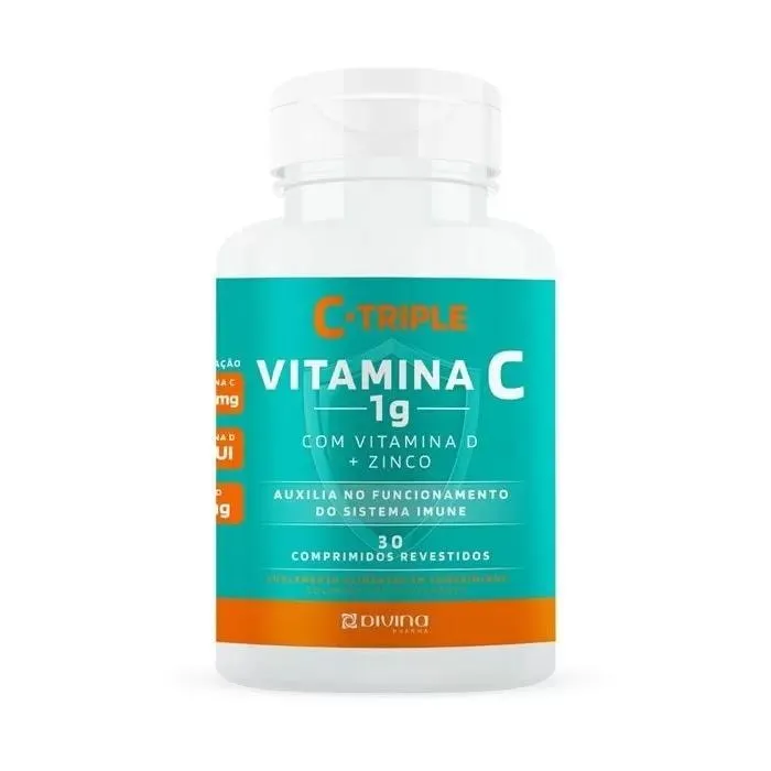 C-Triple 1g 30 Comprimidos Revestidos
