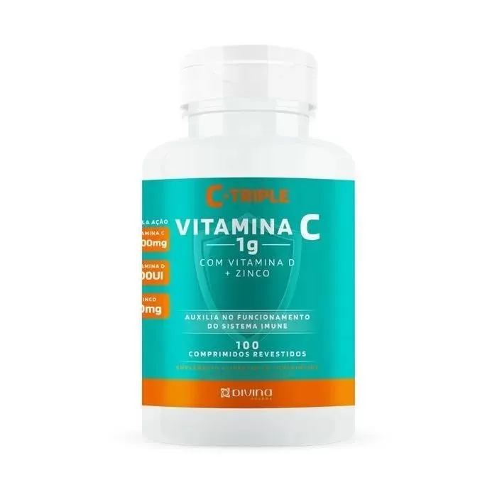 C-Triple 1g 100 Comprimidos Revestidos