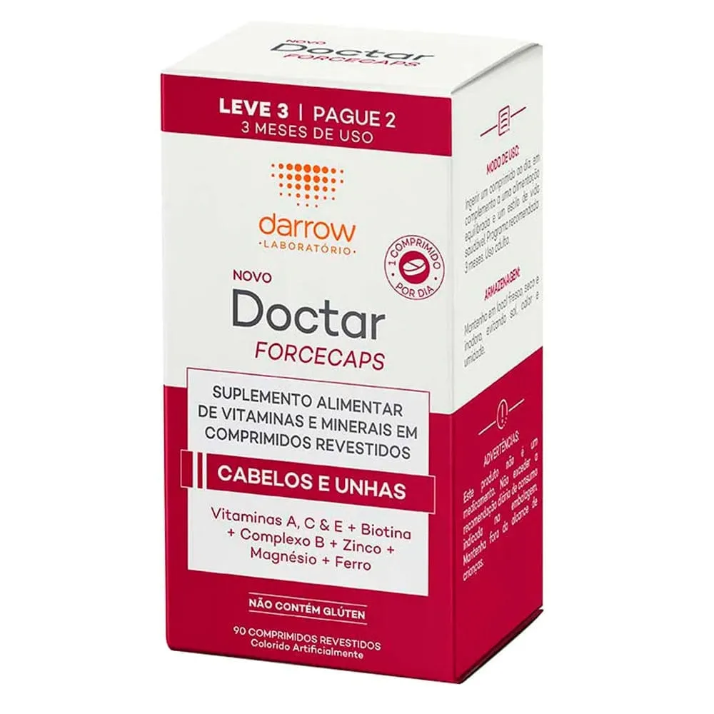 Doctar Forcecaps Darrow | Com 90 Comprimidos