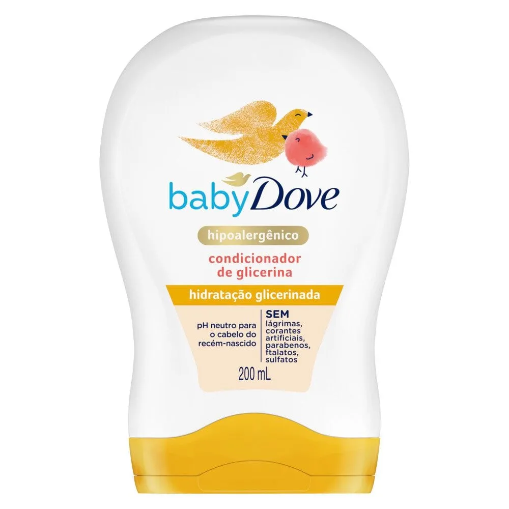 Condicionador Dove Baby Hidratação Glicerinada 200mL