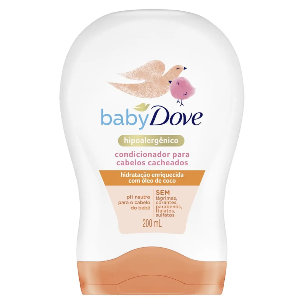 Condicionador Dove Baby Hid Enriquecida Cabelos Cacheados 200mL