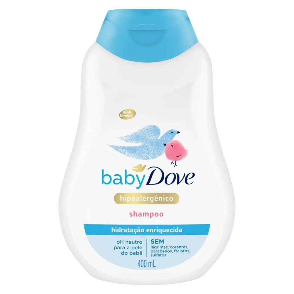 Shampoo Dove Baby Hidratação Enriquecida 400mL