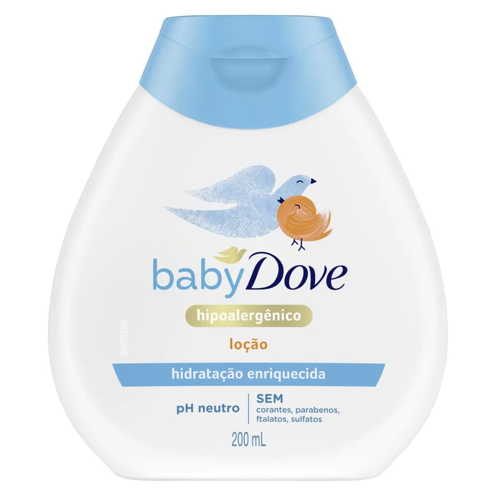 Hidratante Dove Baby Hidratação Enriquecida Loção 200ml