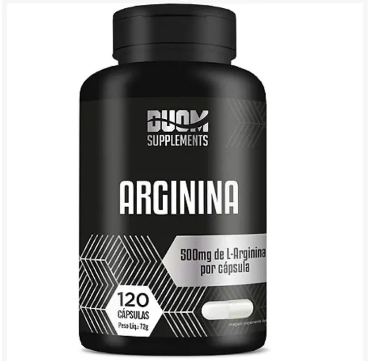 Arginina 120 cápsulas