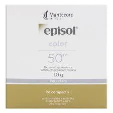 Pó Compacto Episol Color Pele Clara Fps50 10g