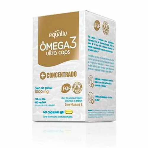 Ômega 3 Equaliv Ultra Caps 60 Cápsulas