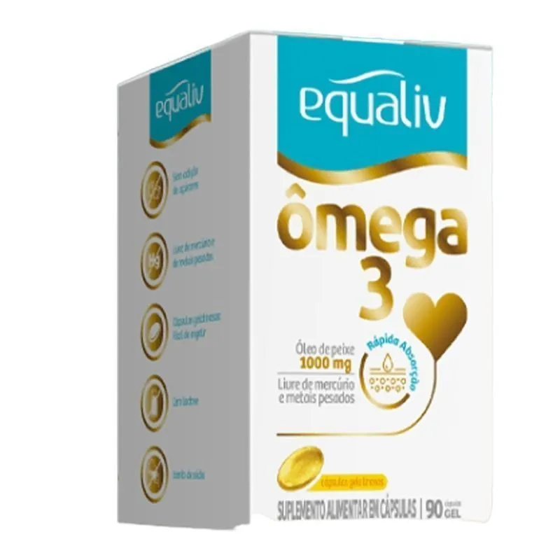 Ômega 3 Equaliv 90 Cápsulas