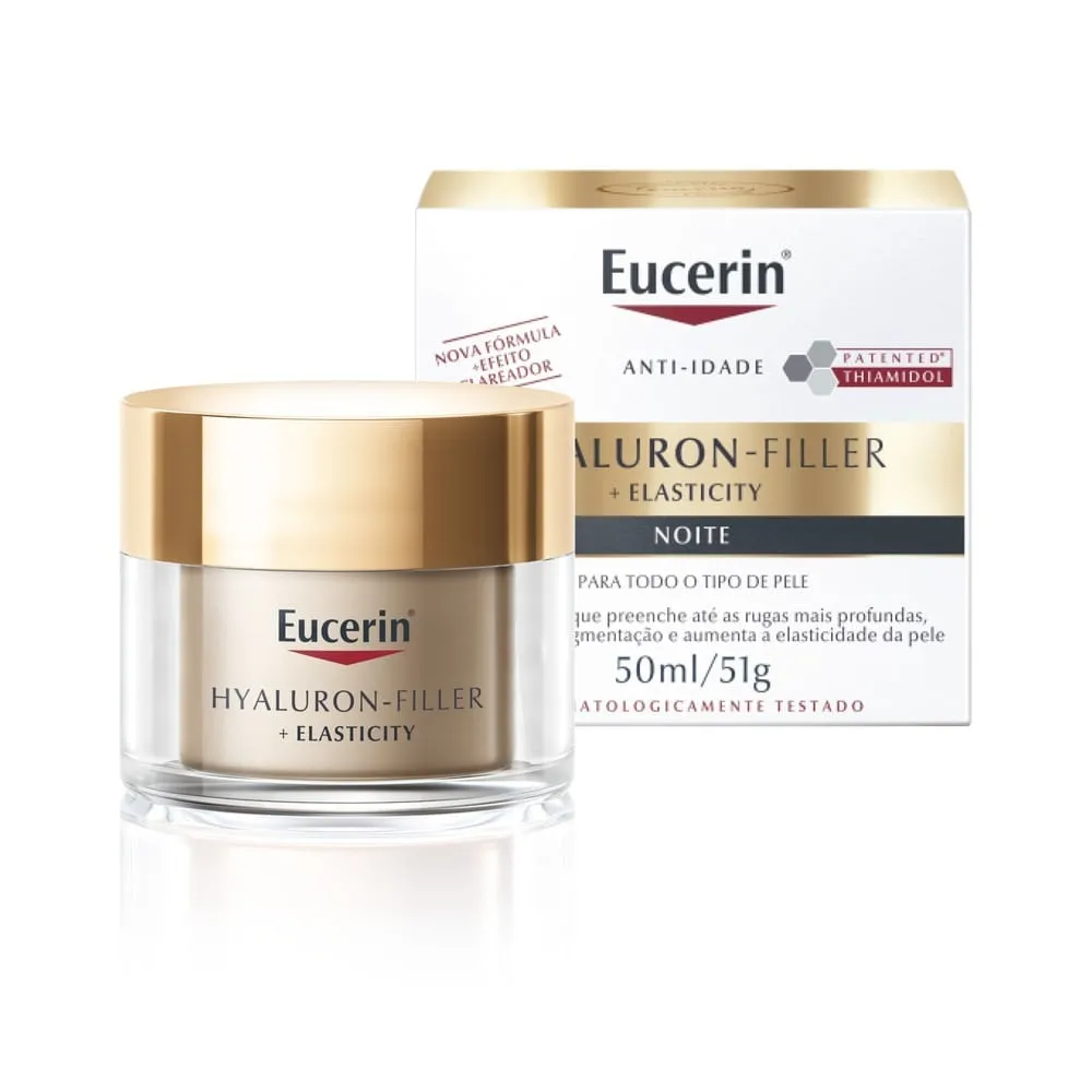 Eucerin Hyaluron-Filler Elasticity Noite Creme Antirrugas 50ml
