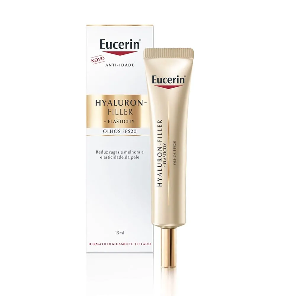 Eucerin Hyaluron-Filler Elasticity Contorno Dos Olhos FPS15 15ml