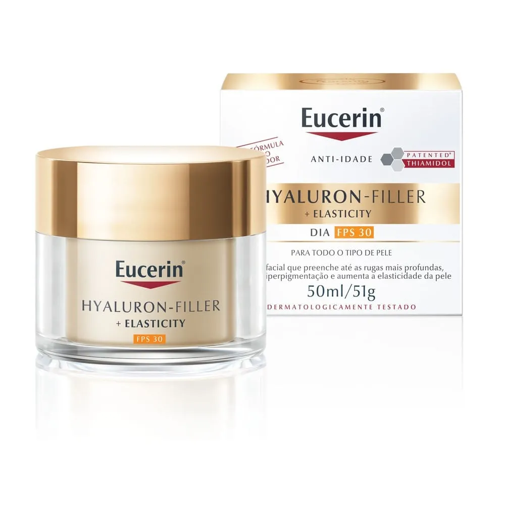 Eucerin Hyaluron-Filler Elasticity Dia Creme Antirrugas FPS30