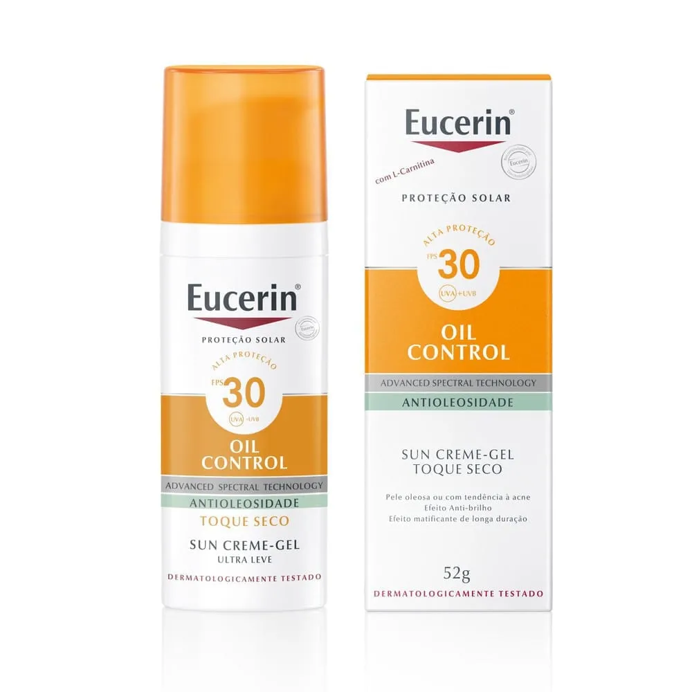 Protetor Solar Eucerin Sun Oil Control Facial FPS30 50ml