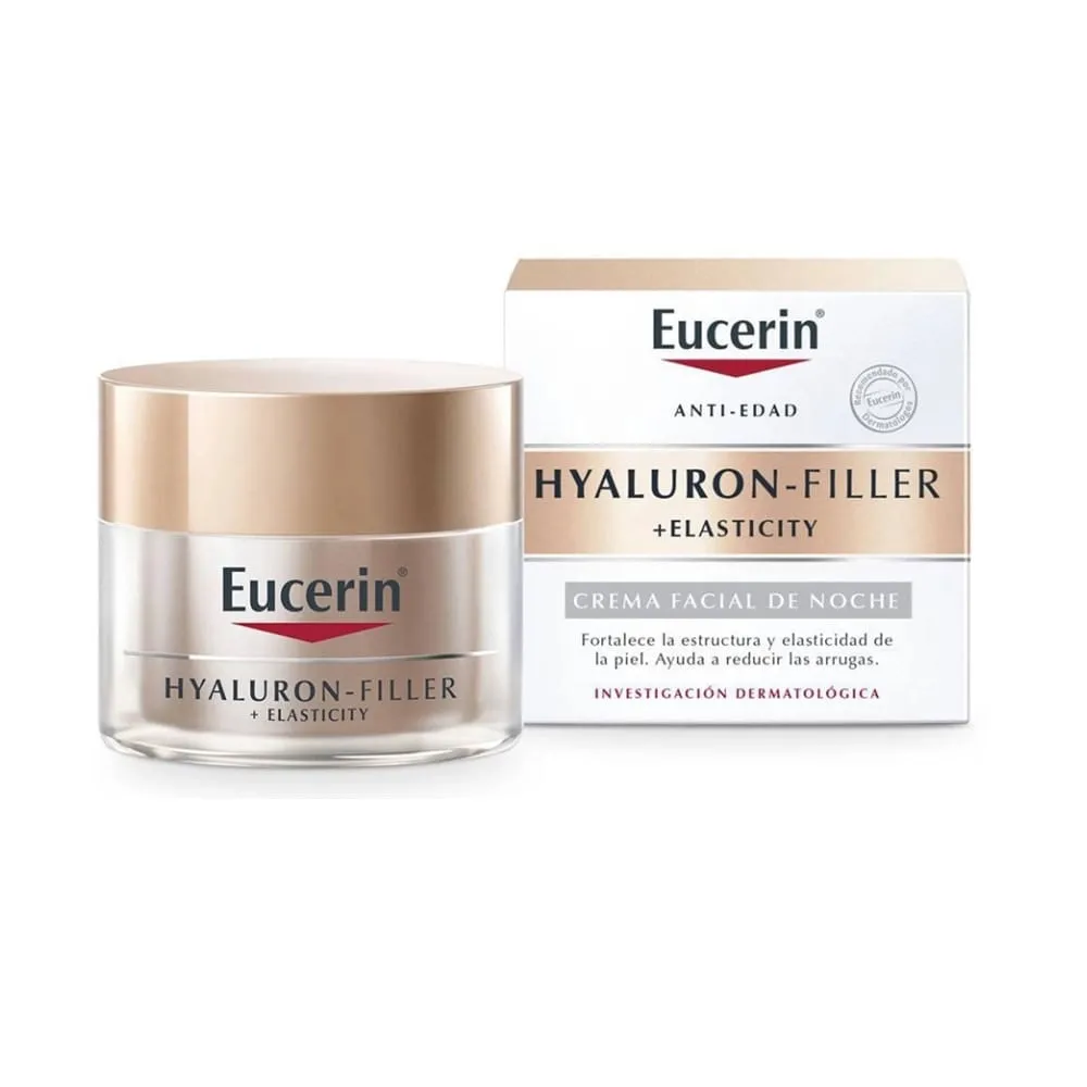 Creme Facial Anti-Idade Eucerin Hyaluron-Filler Elasticity Noite 50g