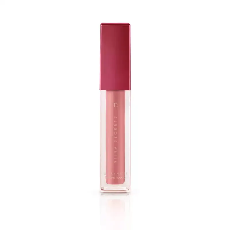 Batom Líquido Niina Secrets Skinny Matte Pink Peônia 5ml