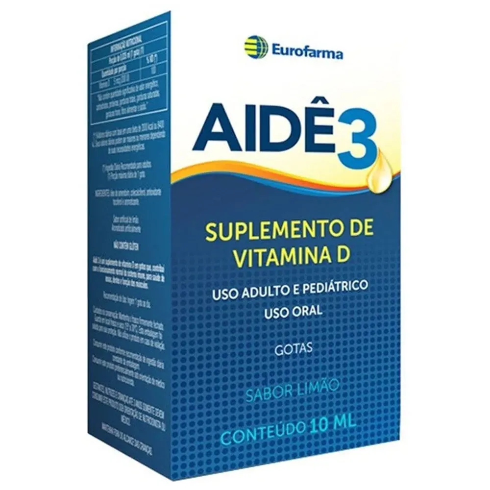 Aidê 3 Gotas 200UI/ml 10ml