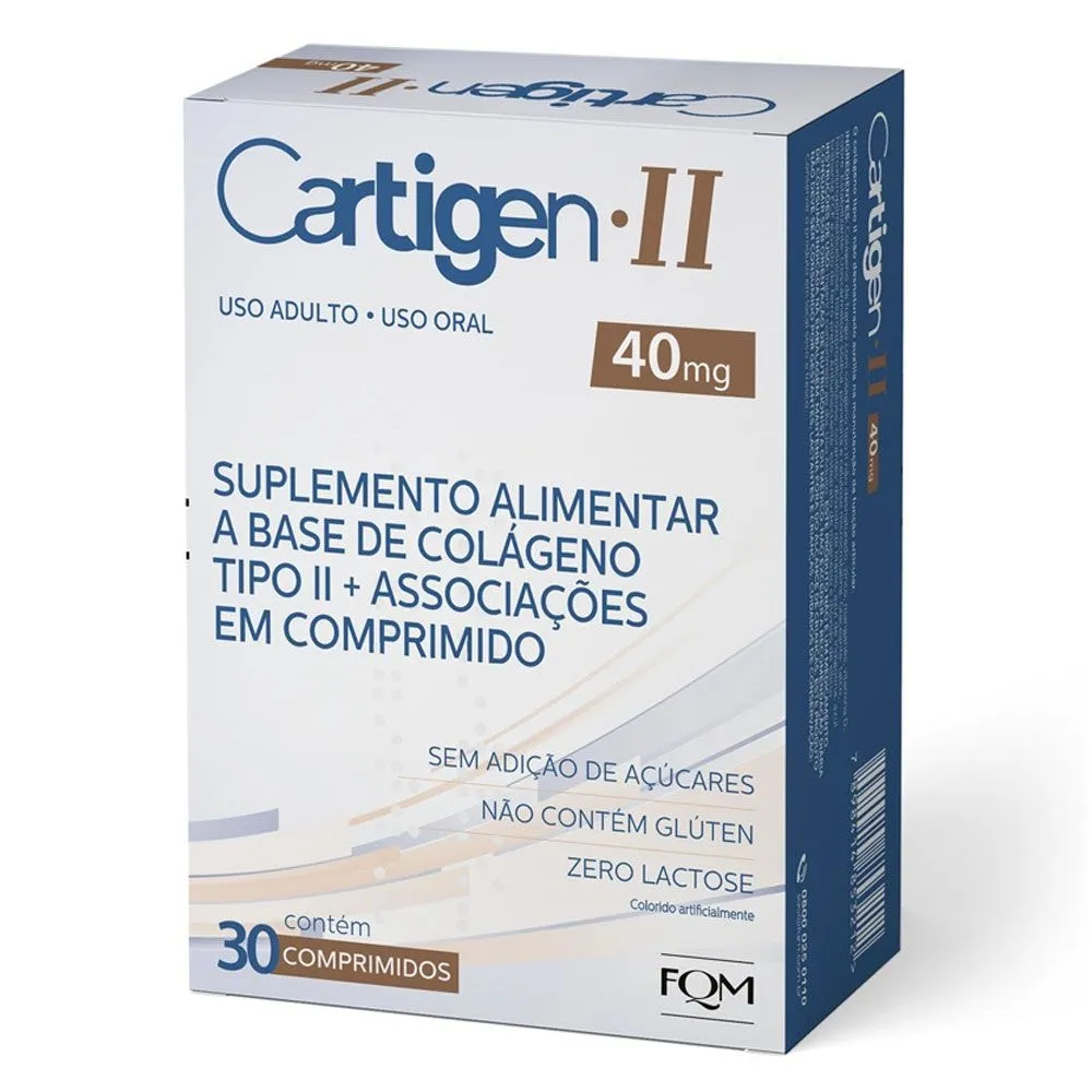 Cartigen II 40mg 30 Comprimidos