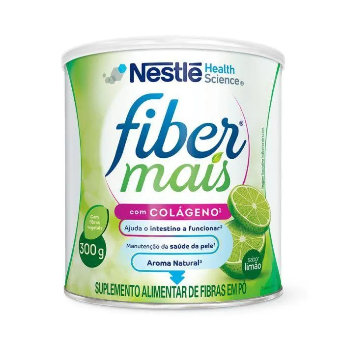 Regulador Intestinal FIBERMAIS Colágeno Mix Fibra Limão 300g