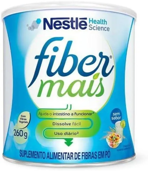Fibra Alimentar Nestlé Fibermais Sem Sabor 260g