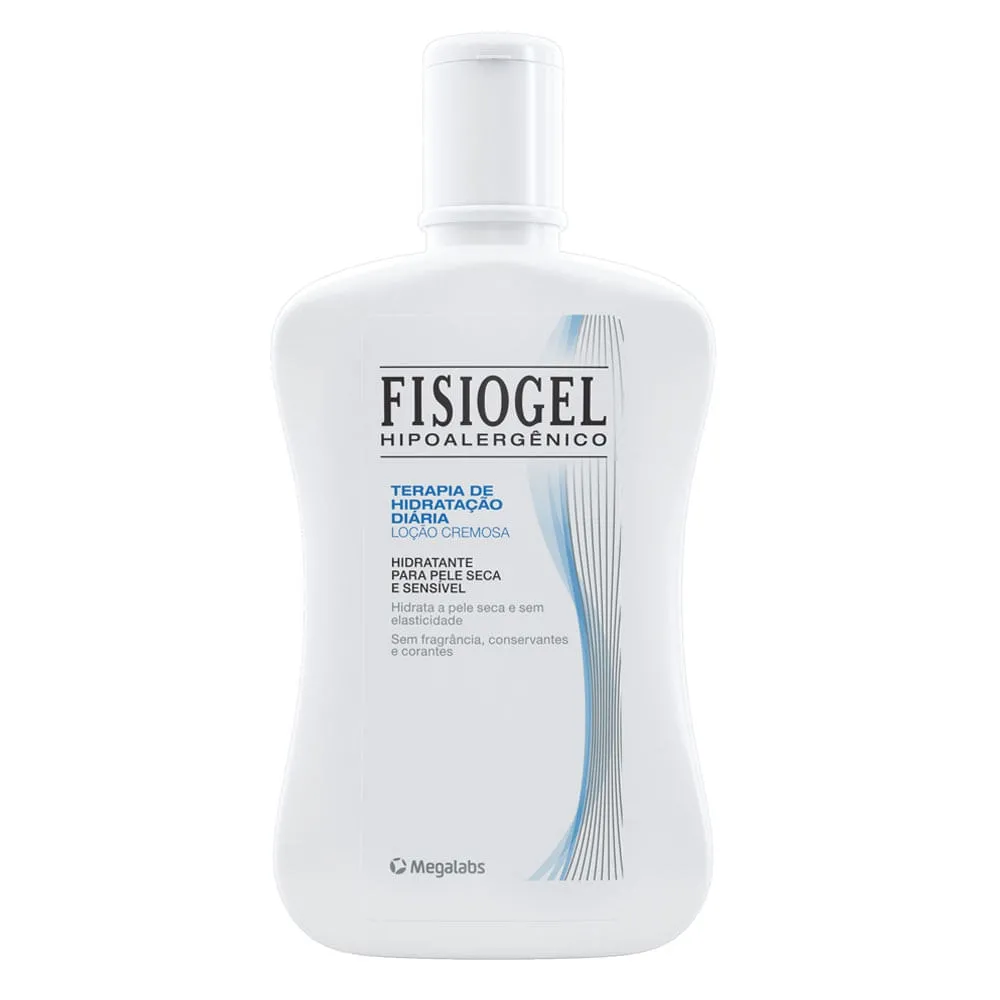 Fisiogel Loção Cremosa Hidratante Facial e Corporal 200ml