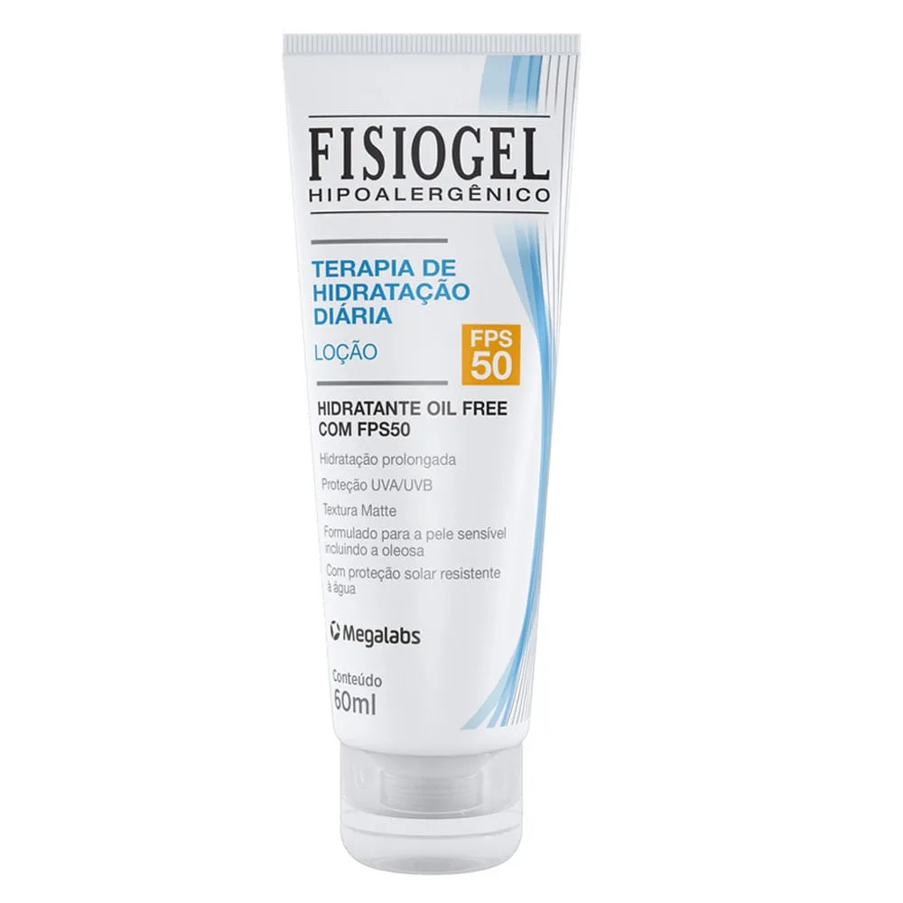 Hidratante Fisiogel Loção Oil Free FPS50 60ml