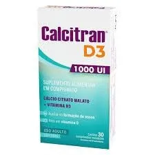 Calcitran D3 1000UI 30 Comprimidos