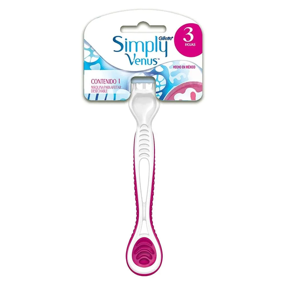 Aparelho de Depilar Gillette Venus 3 Simply 1 Unidade
