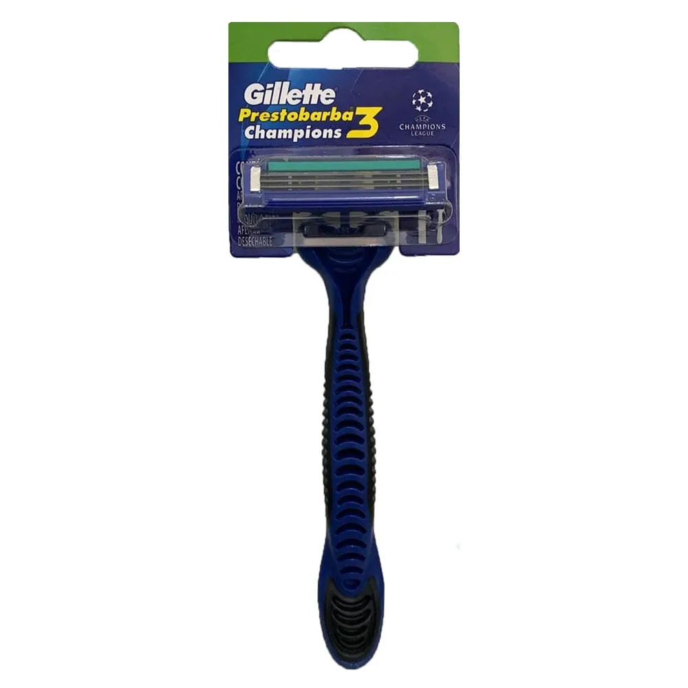 Aparelho de Barbear Gillette Prestobarba 3 Champions 1 unidades