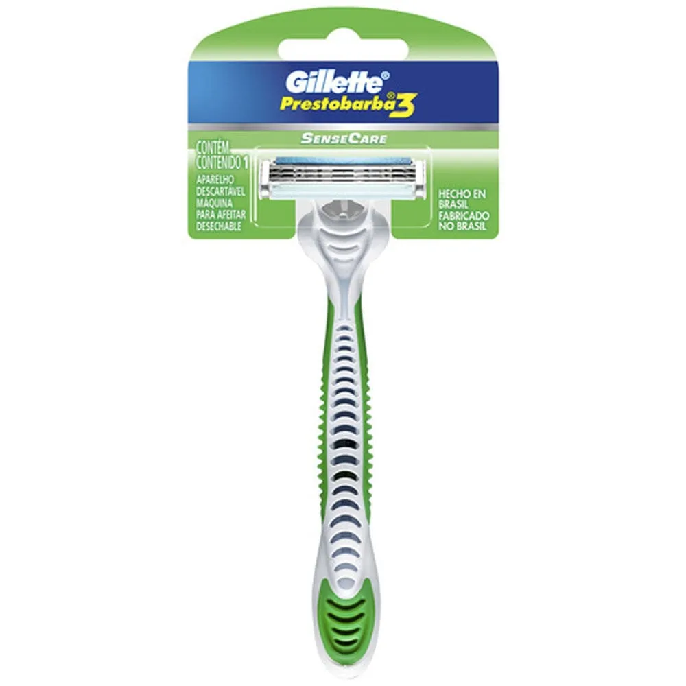 Aparelho de Barbear Gillette Prestobarba 3 Sensitive 1 unidades