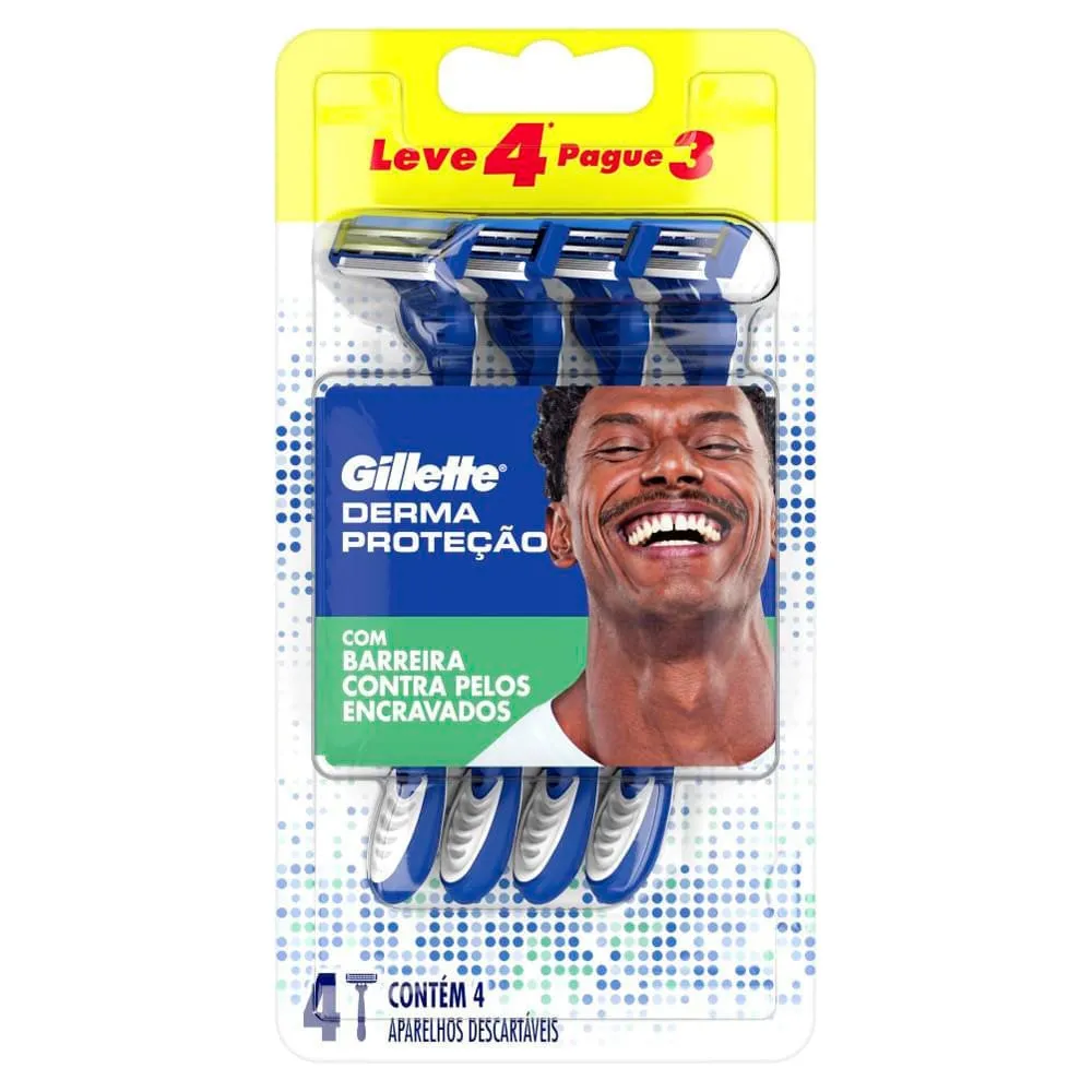 Aparelho para Barbear Gillette Derma Proteção