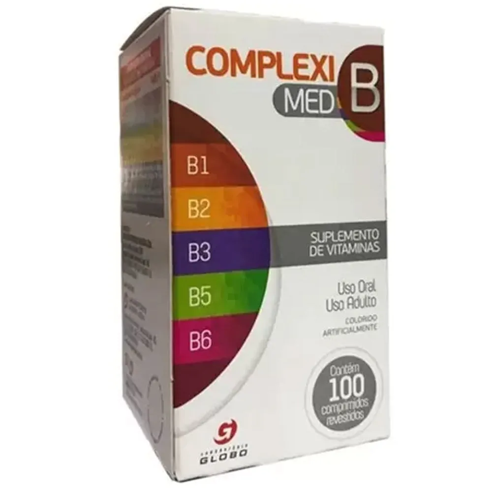 Compleximed B Complexo B 100 Comprimidos