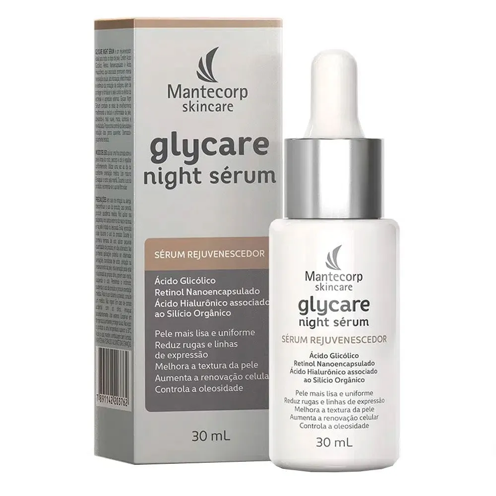 Sérum Rejuvenescedor Mantecorp Glycare Night 30ml