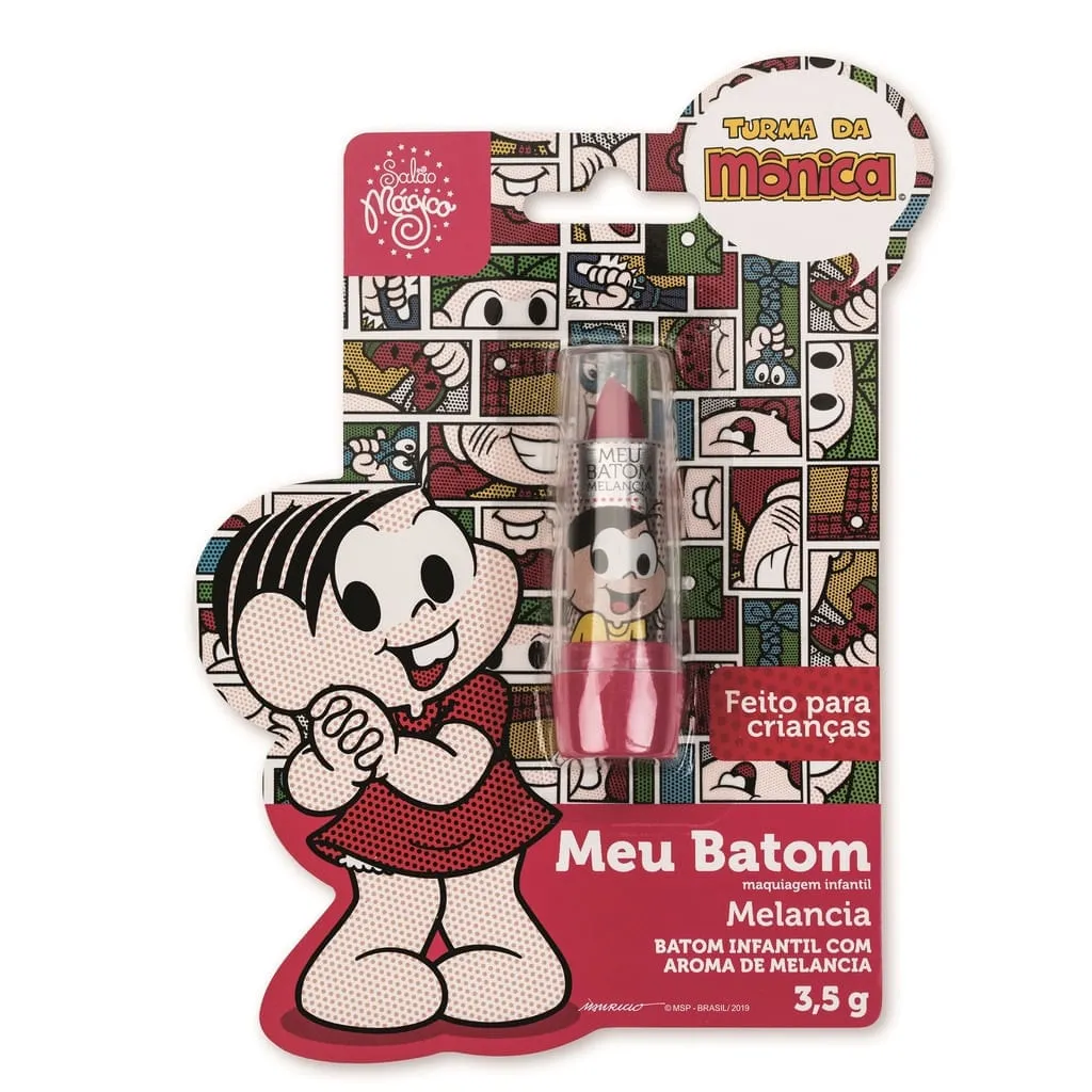Batom Turma Da Monica Melancia Magali