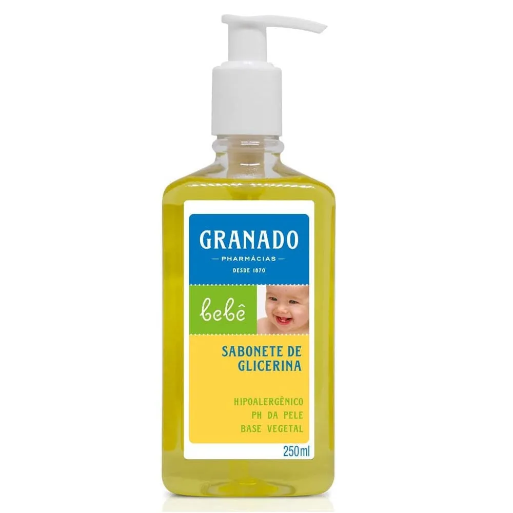 Sabonete Líquido Granado Bebê de Glicerina 250ml