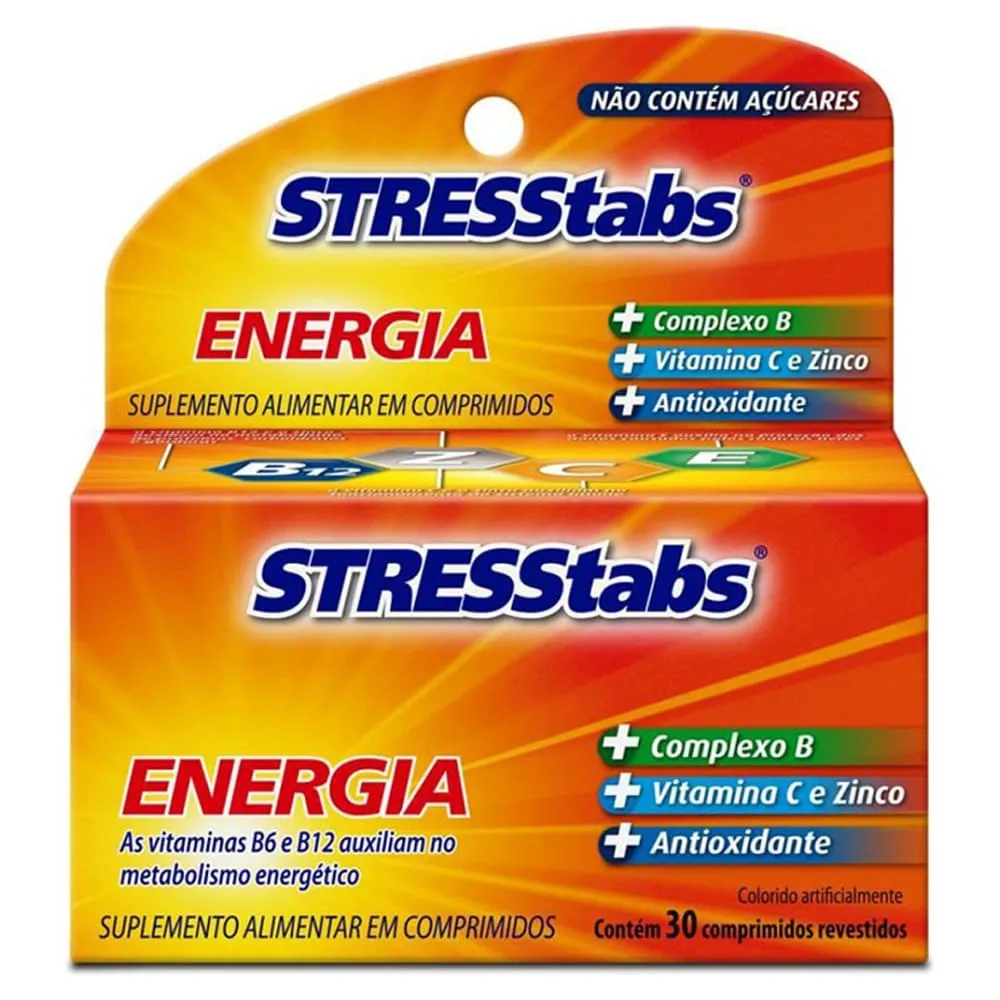 Stresstabs Wyeth | Com 30 Comprimidos