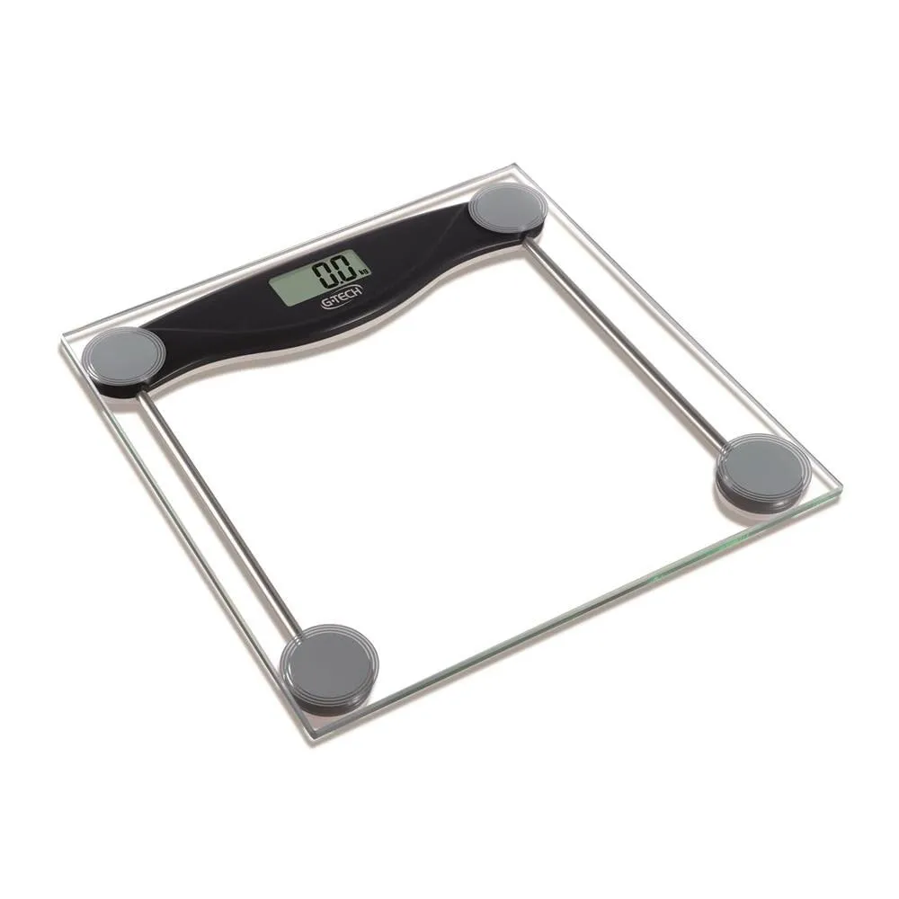 Balança Digital G-Tech Glass 10 em Vidro Temperado Transparente