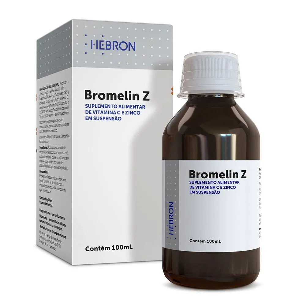 Bromelin Z Suspensão Oral 100ml
